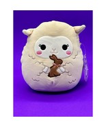 Squishmallows Easter Sophie The Lamb 8&quot; Plush With Chocolate Bunny 2024 ... - £18.19 GBP