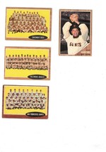 4 1962 Topps Baseball Giants, Reds, Orioles, Marichal.. - £15.71 GBP