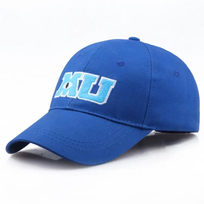 All cap men adult unisex cotton mu embroidery big eye monster university women sun hats thumb200