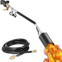 Weed Burner Torch, 340,000Btu Weed Torch With Piezo Igniter, 35In Propane Torch - $51.99