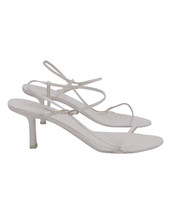 The Row Bare Sandals In Leather Women White Size 42 - £253.53 GBP