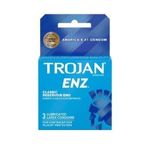 Trojan-Enz Lubricated Condoms 3-Pack - £12.29 GBP