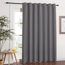 Grey, W100 X L84, 1 Panel Nicetown Extra Wide, Grommet Room Divider Thermal - £27.74 GBP