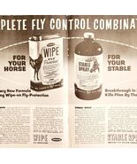 1966 Farnam Fly Protectant Advertisement Horse Stable Spray Supply DWP9D - $24.99