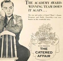 1956 The Catered Affair Movie Advertisement Ernest Borgnine Bette Davis ... - €25,67 EUR
