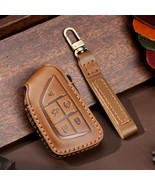 Hallmo Car Key Case Key Cover  Business Handmade Key Bag  for Cadillac C... - £86.82 GBP