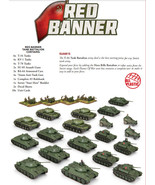 Red Banner T-34 Tank Battalion Army Deal Soviet Mid War Flames of War - £142.72 GBP