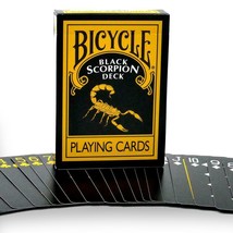  Bicycle Black Scorpion Deck  - £13.93 GBP