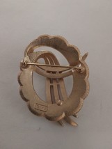 Vintage Gold tone modernist signed  Trifari pin brooch - $11.20