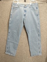 Wrangler Rugged Wear Blue Jeans Reg Fit Straight Leg 1035001V1 Mens 36 X 29 - £8.54 GBP