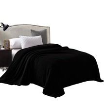 King Size Flannel Fleece Velvet Plush Bed Blanket As Bedspread, Coverlet, Bed Co - £35.16 GBP