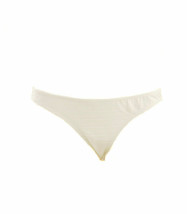 FOR LOVE &amp; LEMONS Womens Bikini Bottoms Montenegro Low Minimalistic White Size S - £25.18 GBP