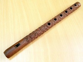 Handcrafted Wooden Woodwind Musical Mouth Flute/Bansuri Instrument - $11.59