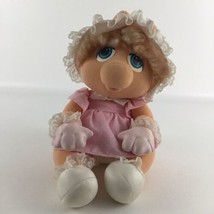 Hasbro Softies Muppet Babies Miss Piggy 10&quot; Plush Stuffed Doll Vintage 8... - $49.45
