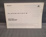 Sony PlayStation 3 Ps3 Console System Safety Support Manual Booklet - $7.92