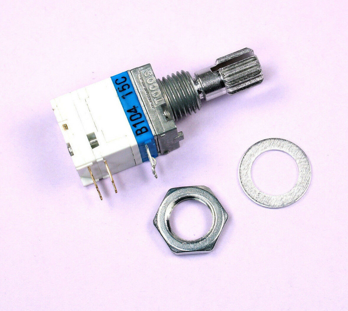 Tocos Linear Potentiometer, 100K w/ 2 switches and detents - $7.75