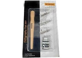 Paaroots Calligraphy Pen Set Artist Comic Pen Tool Dip Pen Suit with 3 S... - £23.37 GBP
