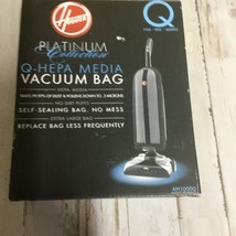 Hoover Platinum Hepa Media Vacuum Vac Bags Q 2 Count AH1000 - £6.73 GBP