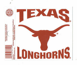 Reusable TEXAS LONGHORNS Static Cling Decal NEW - $9.60