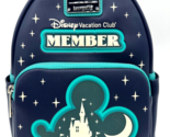 Disney Parks Vacation Club Member Loungefly Backpack DVC Mickey Icon Cas... - £86.29 GBP