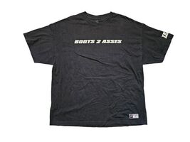 Authentic WWE &quot;The Rock&quot; Boots 2 Asses Team Bring It Shirt Sz 2X The Fin... - €15,98 EUR