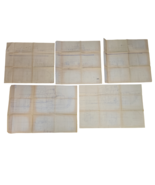 Lot of 5 Edwin Monk Naval Architect 1960&#39;s Boat Ship Blueprints Diesel C... - $13,561.64 MXN