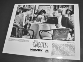 1999 The Talented Mr. Ripley 8x10 Movie Press Photo Matt Damon Jude Law 43-17 - £7.82 GBP