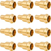 Whk 12 Pack 1/2&quot; Press Propress X 1/2&quot; Pex Adapter Crimp Fittings Brass,... - $40.95