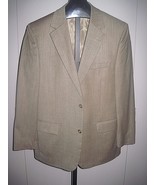 CLUB ROOM MENS WOOL/SILK/LINEN LINED SPORT JACKET-46&quot;CHEST/33&quot;SLEEVE/31&quot;... - £13.15 GBP