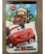 2008 Disney Cars McQueen Mater Winter Sticker Pad Book Licensed Stickers... - £6.68 GBP