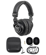 Rockville PRO-M50 Studio Headphones w/ Detachable Coil Cable, Case+Extra... - $90.58