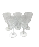 Waterford Crystal Alana Claret Wine Glasses Lot of 5 Discontinued - €122,12 EUR