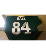 CARROLL DALE AUTOGRAPHED GREEN BAY PACKERS JERSEY, #84, SUPER BOWL CHAMPION - $380.00