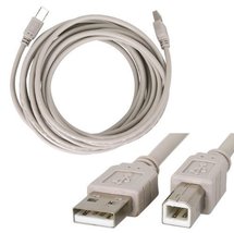 USB 2.0 Printer PC Data Sync Cable/Cord - £5.26 GBP