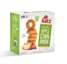 Katz Gluten Free Grain Free Mini Donuts, Apple Cinnamon - £14.14 GBP+