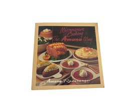 Vintage 1982 Microwave Cooking The Amana Way Radarange Oven Cookbook Paperback - £9.34 GBP