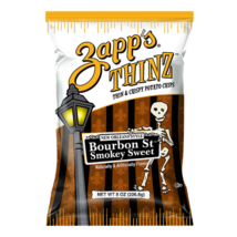 Zapp&#39;s Thin &amp; Crispy Bourbon Street Smokey Sweet Potato Chips, 8 oz. Bags - £25.22 GBP+
