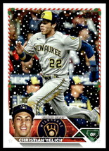 2023 Topps Holiday #H164 Christian Yelich NM Near Mint Brewers ID:66553 - £1.40 GBP