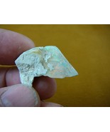(O-240-5) 3.7 gram green orange flash Coober Pedy opal specimen stone Au... - $422.44 MXN