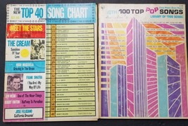 Top 100 Pop Songs 1967 + Top 40 1963 Sheet Music Lyrics - £31.89 GBP