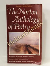 The Norton Anthology of Poetry by Alexander Allison (1975 Softcover, Revised) - £7.47 GBP
