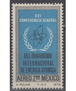 ZAYIX - Mexico C406 MNH Atom Symbol Olive Branch Science   071522S30M - £1.19 GBP