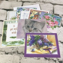 Greeting Cards Lot Of All Occasions Get Well Condolences Thank You Flowe... - $9.89