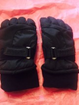 Black Unisex GORDINI Heatrap AQUABLOC winter snow Junior&#39;s Medium - £20.45 GBP