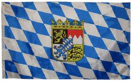 Bavaria Coat of Arms Crest 3&#39;x5&#39; Rough Tex 150D Nylon Premium Quality Fade Resis - £6.20 GBP