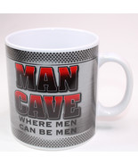 2016 Bay Island Man Cave Beer Coffee Tea Cup Ceramic Mug 24oz Red Gray B... - £9.96 GBP