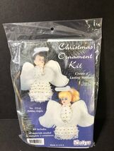 Vintage Sulyn Holiday Angels Sequin &amp; Beaded Ornament Kit 215-A Sealed NIP - $352.51 MXN