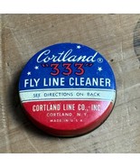 Cortland &quot;333&quot; Fly Line Cleaner Vintage Tin - $184.53 MXN