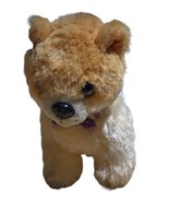 Plush Pomeranian Puppy Dog with Polka Dot bowtie / My Life as / Walmart ... - £10.07 GBP