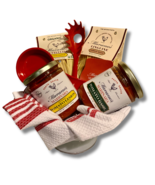 TONIGHT WE PASTA! Signature Gourmet &#39;Red&#39; Gift Baskets from Marano Foods - £62.84 GBP